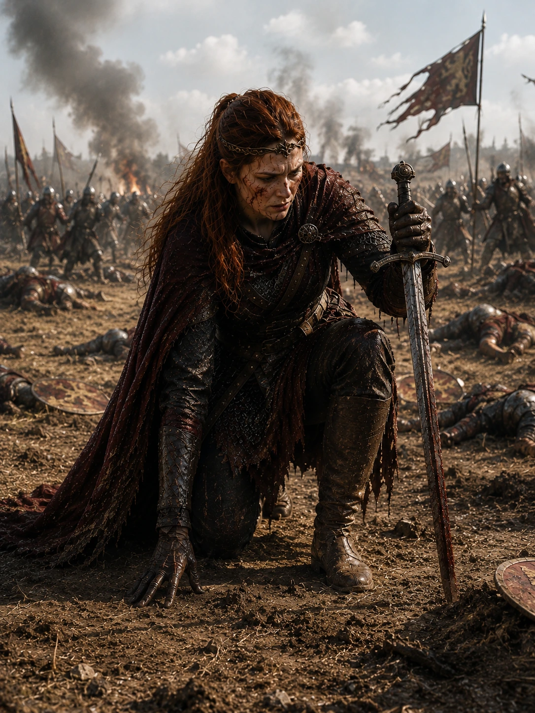 The battle continues.